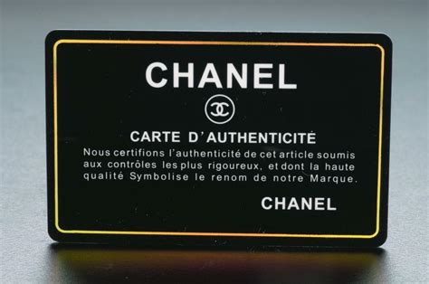 chanel 10 tag|authentic chanel card.